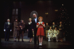 C) Actresses Sandy Faison as Grace and Shelley Bruce as Annie in a scene from the Broadway production of the musical "Annie."