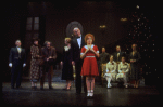 C) Actresses Sandy Faison as Grace and Shelley Bruce as Annie in a scene from the Broadway production of the musical "Annie."