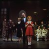 C) Actresses Sandy Faison as Grace and Shelley Bruce as Annie in a scene from the Broadway production of the musical "Annie."