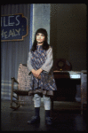 Actress Danielle Brisebois as an orphan in a scene from the Broadway production of the musical "Annie."