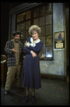 Actress Alice Ghostley as Miss Hannigan in a scene from the Broadway production of the musical "Annie."