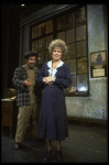 Actress Alice Ghostley as Miss Hannigan in a scene from the Broadway production of the musical "Annie."