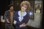 Actress Alice Ghostley as Miss Hannigan in a scene from the Broadway production of the musical "Annie."