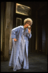 Actress Alice Ghostley as Miss Hannigan in a scene from the Broadway production of the musical "Annie."