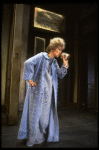 Actress Alice Ghostley as Miss Hannigan in a scene from the Broadway production of the musical "Annie."