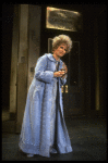 Actress Alice Ghostley as Miss Hannigan in a scene from the Broadway production of the musical "Annie."