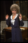 Actress Alice Ghostley as Miss Hannigan in a scene from the Broadway production of the musical "Annie."