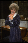 Actress Alice Ghostley as Miss Hannigan in a scene from the Broadway production of the musical "Annie."