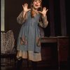 An orphan in a scene from the Broadway production of the musical "Annie."