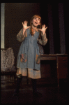 An orphan in a scene from the Broadway production of the musical "Annie."