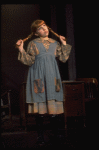 An orphan in a scene from the Broadway production of the musical "Annie."