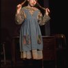 An orphan in a scene from the Broadway production of the musical "Annie."