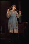 An orphan in a scene from the Broadway production of the musical "Annie."