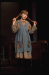 An orphan in a scene from the Broadway production of the musical "Annie."