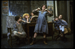 Orphans in a scene from the Broadway production of the musical "Annie."