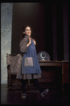 Actress Sarah Jessica Parker as an orphan in a scene from the Broadway production of the musical "Annie."