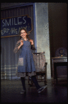 Actress Sarah Jessica Parker as an orphan in a scene from the Broadway production of the musical "Annie."