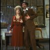 Actors Robert Fitch as Rooster and Alice Ghostley as Miss Hannigan in a scene from the Broadway production of the musical "Annie."