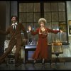 Actors Robert Fitch as Rooster and Alice Ghostley as Miss Hannigan in a scene from the Broadway production of the musical "Annie."