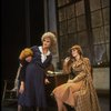 L-R) Shelley Bruce as Annie, Alice Ghostley as Miss Hannigan and Sandy Faison as Grace in a scene from the Broadway production of the musical "Annie."