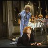 L-3L) Alice Ghostley as Miss Hannigan, Shelley Bruce as Annie, Sarah Jessica Parker and orphans in a scene from the Broadway production of the musical "Annie."