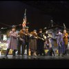 Hooverville-ites in a scene from the Broadway production of the musical "Annie."