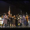 Hooverville-ites in a scene from the Broadway production of the musical "Annie."