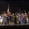 Hooverville-ites in a scene from the Broadway production of the musical "Annie."