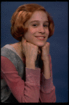 Actress Sarah Jessica Parker as Annie in a scene from the Broadway production of the musical "Annie."
