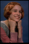Actress Sarah Jessica Parker as Annie in a scene from the Broadway production of the musical "Annie."