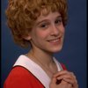 Actress Sarah Jessica Parker as Annie in costume for the Broadway production of the musical "Annie."