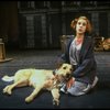 Actress Sarah Jessica Parker as Annie w. Sandy in a scene from the Broadway production of the musical "Annie."
