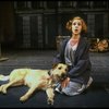 Actress Sarah Jessica Parker as Annie w. Sandy in a scene from the Broadway production of the musical "Annie."