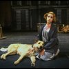 Actress Sarah Jessica Parker as Annie w. Sandy in a scene from the Broadway production of the musical "Annie."