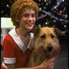 Actress Sarah Jessica Parker as Annie w. Sandy in a scene from the Broadway production of the musical "Annie."