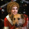 Actress Sarah Jessica Parker as Annie w. Sandy in a scene from the Broadway production of the musical "Annie."