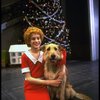 Actress Sarah Jessica Parker as Annie w. Sandy in a scene from the Broadway production of the musical "Annie."