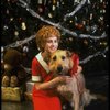 Actress Sarah Jessica Parker as Annie w. Sandy in a scene from the Broadway production of the musical "Annie."