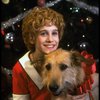 Actress Sarah Jessica Parker as Annie w. Sandy in a scene from the Broadway production of the musical "Annie."