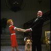 Sarah Jessica Parker as Annie and Reid Shelton as Daddy Warbucks w. Sandy in a scene from the Broadway production of the musical "Annie."