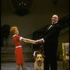 Sarah Jessica Parker as Annie and Reid Shelton as Daddy Warbucks w. Sandy in a scene from the Broadway production of the musical "Annie."