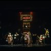 Sarah Jessica Parker as Annie, Reid Shelton as Daddy Warbucks and Sandy Faison as Grace in a scene from the Broadway production of the musical "Annie."