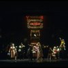 Sarah Jessica Parker as Annie, Reid Shelton as Daddy Warbucks and Sandy Faison as Grace in a scene from the Broadway production of the musical "Annie."
