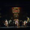 Sarah Jessica Parker as Annie, Reid Shelton as Daddy Warbucks and Sandy Faison as Grace in a scene from the Broadway production of the musical "Annie."