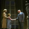 Sarah Jessica Parker as Annie, Reid Shelton as Daddy Warbucks and Sandy Faison as Grace in a scene from the Broadway production of the musical "Annie."
