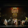 Sarah Jessica Parker as Annie, Reid Shelton as Daddy Warbucks and Sandy Faison as Grace in a scene from the Broadway production of the musical "Annie."