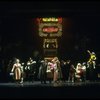Sarah Jessica Parker as Annie, Reid Shelton as Daddy Warbucks and Sandy Faison as Grace in a scene from the Broadway production of the musical "Annie."