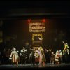 Sarah Jessica Parker as Annie, Reid Shelton as Daddy Warbucks and Sandy Faison as Grace in a scene from the Broadway production of the musical "Annie."