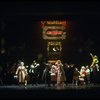 Sarah Jessica Parker as Annie, Reid Shelton as Daddy Warbucks and Sandy Faison as Grace in a scene from the Broadway production of the musical "Annie."