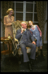Sarah Jessica Parker as Annie, Reid Shelton as Daddy Warbucks and Sandy Faison as Grace in a scene from the Broadway production of the musical "Annie."